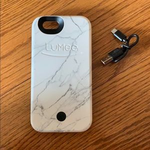lumee marble light iphone 6/6s case